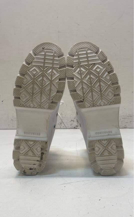 Converse Chuck Taylor Canvas Platform Sneaker White 7.5 image number 6