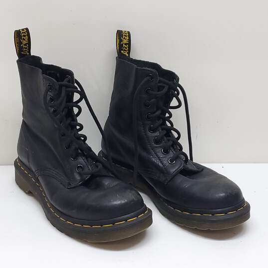 Dr Martens Airwair Cambat Boots Women's Size 6 image number 1