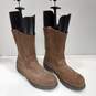 Wolverine Mens Tan Leather Boots Size 13 image number 1