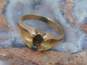 Antique 9K Gold Band Ring Setting For Repair 3.4g image number 1