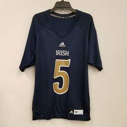 Mens Navy Blue Notre Dame Fighting Irish Manti Te'o #5 NCAA Jersey Size M