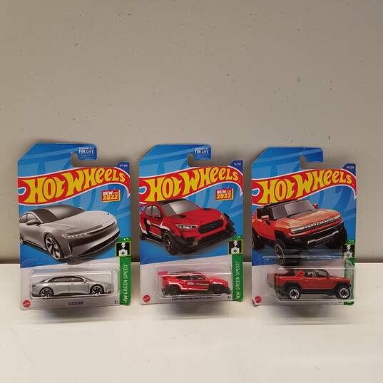 Lot of 9 Hot Wheels HW Green Speed Cars image number 5