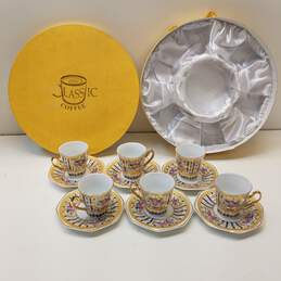 Classic Coffee CC14 Expresso Cup and Saucer Set