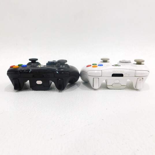 3 Used Microsoft Xbox 360 Controllers image number 6