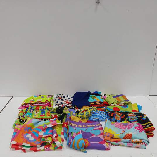 Lot of Assorted Multicolor Scarves image number 1