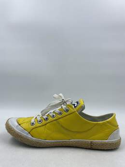 Authentic Dolce & Gabbana Yellow Sneaker Casual Shoe M 8 alternative image