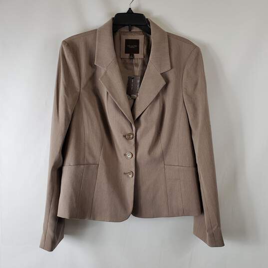 The Limited Women's Tan Blazer SZ 16 NWT image number 1