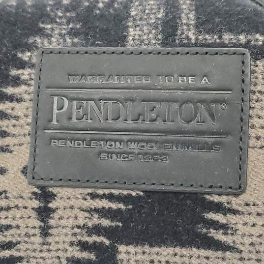 Pendleton Wool & Black Leather Travel Dopp Kit image number 2