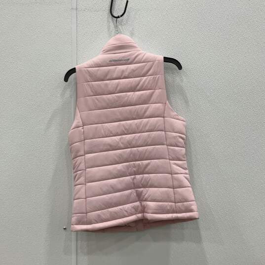 NWT Antarctica Gear Womens Pink Full Zip Beat The Cold Weather Quilted Vest Sz S image number 2