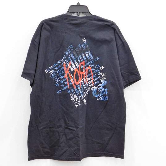 Y2K Korn See You On The Other Side 2006 Concert Tour Band T-Shirt Adult Size XL image number 2