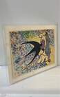 L'Hirondelle The Swallow Print by Salvador Dali Signed Matted Framed image number 2