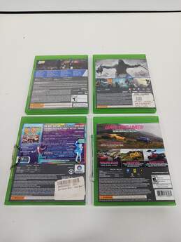 Lot of 4 Assorted Microsoft XBOX One Video Games alternative image
