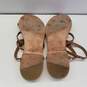 Senso Cassie Tan Leather Studded Ankle Strap Sandals Shoes Women's Size 41 image number 5