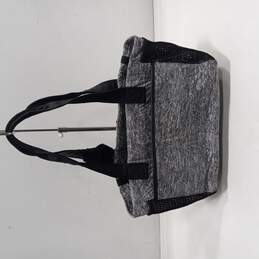 Women's Black/Gray Cloth Tote Bag alternative image