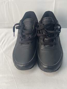 Reebok Womens Black Lace Up Sneakers Size 8