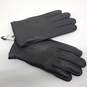 Eddie Bauer Black Leather Gloves 2793 Size Large  NWT image number 1