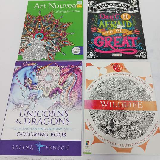 Bundle of 12 Assorted Coloring Books image number 6