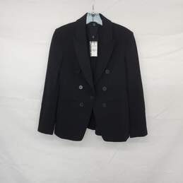 Express Black Rayon Blend Blazer Jacket WM Size XS NWT
