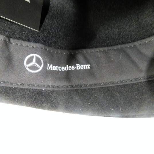 NWT Stetson Mercedes Benz Collection Trilby Hat Black Wool Fedora Size Large image number 5