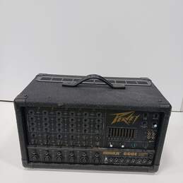 Black Peavey XR 600E 6 Channel Powered Audio Mixer