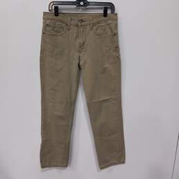 Levi's 511 Straight Tan Jeans Men's Size 31x30
