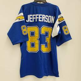 Reebok NFLPA Throwbacks San Diego Chargers Jefferson #83 Blue Jersey Sz. XL alternative image