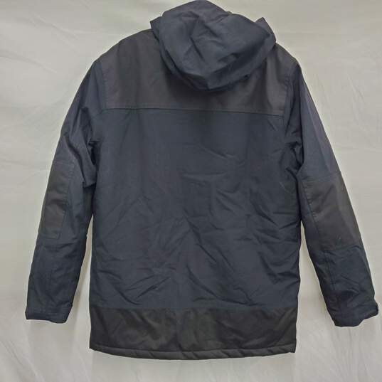 Buy the Eddie Bauer Mr. Chopper MN's Insulated Black Hooded Parka Size ...