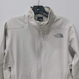 The North Face Beige Athletic Jacket Women's Size S alternative image