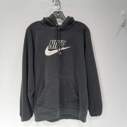 Nike Men's Black Pullover Hoodie Size M