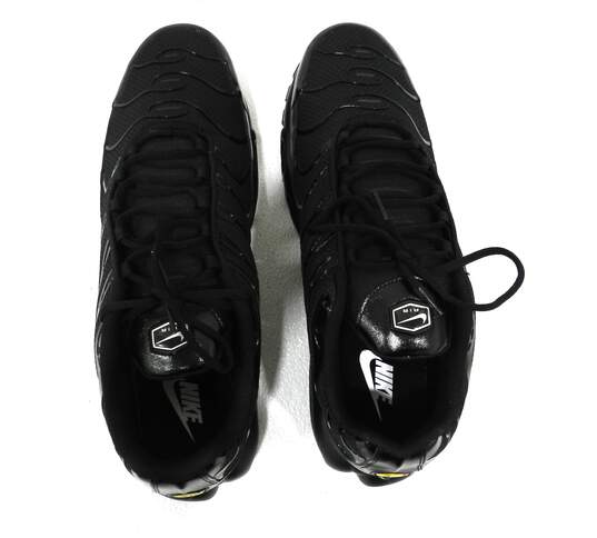 Nike Air Max Plus Triple Black Men's Shoes Size 15 image number 4