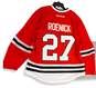 Mens Red NHL Chicago Blackhawks Jeremy Roenick #27 Hockey Jersey Size Large image number 2