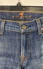 7 for all mankind Blue Pants - Size 28 image number 2