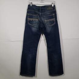 Mens Regular Fit Medium Wash Denim 5-Pocket Design Straight Leg Jeans Size 28/30 alternative image