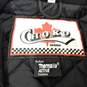 VTG Choko EXR Orange Yellow Snowmobile Racing Jacket Men's Size M image number 5
