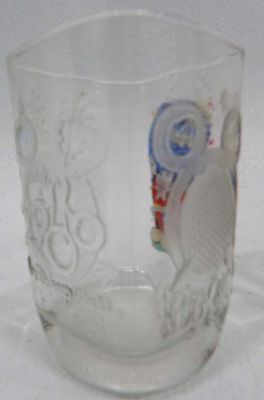 3 Vintage McDonalds Walt Disney Anniversary Glass Cups image number 2