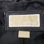 Michael Kors WM's Genuine Leather & Polyester Lining Black Jacket Size SM image number 3