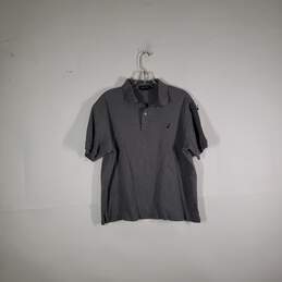 Mens Cotton Regular Fit Short Sleeve Collared Polo Shirt Size Medium