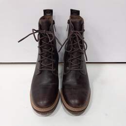 Timberland Waterproof Leather Block Heel Winter Boots Size 6.5
