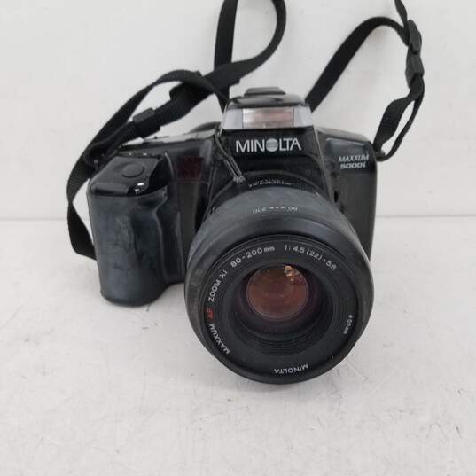 UNTESTED Minolta Maxxum 5000 35mm Film SLR Camera AF 35-70mm f3.5 Lens image number 1