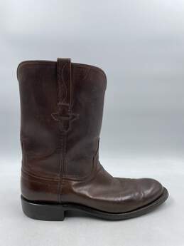 Authentic Lucchese Chestnut Western Boots M 9