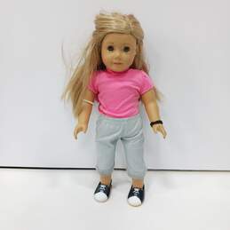 American Girl Isabelle Doll With Bracelet And Hair Tie On Wrists