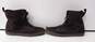 Keds Brown Fleece Lined Leather Lace Up Boots Size 10 image number 3
