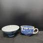4PC Tea Mugs & Rice Bowl Bundle image number 4