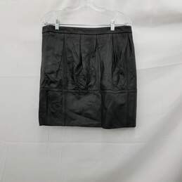 BCBG MaxAzria Avara Lamb Leather Skirt NWT Size Large