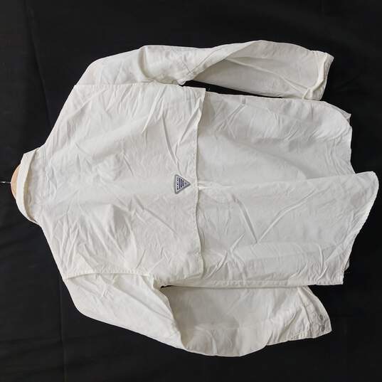 Kids White Button Up Shirt Size 10 -12 yrs Medium image number 2