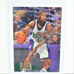 1996-97 HOF Ray Allen Fleer Rookie Milwaukee Bucks