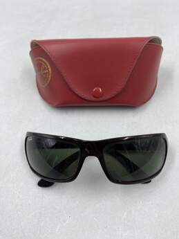 Ray Ban Red Sunglasses - Size One Size