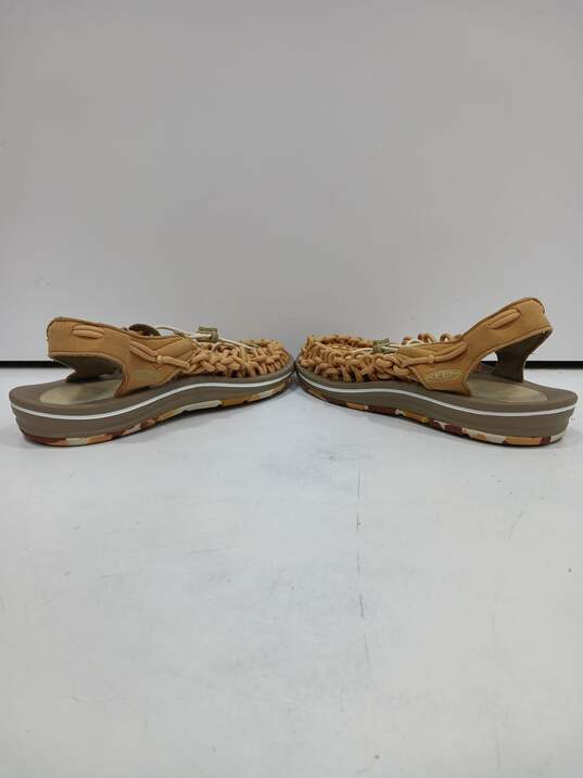 Keen Brown Woven Sandals Women's Size 8 image number 3