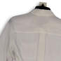 NWT Womens White Long Sleeve Spread Collar Button-Up Dress Shirt Size XS image number 3