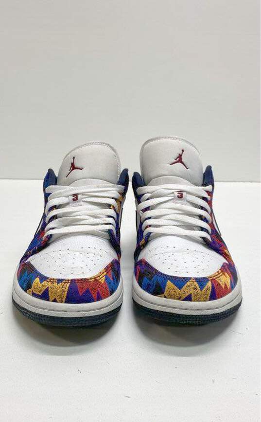 Nike Air Jordan 1 Low SE 'Nothing But Net' CZ8659-100 Sneakers Men 10.5 image number 3